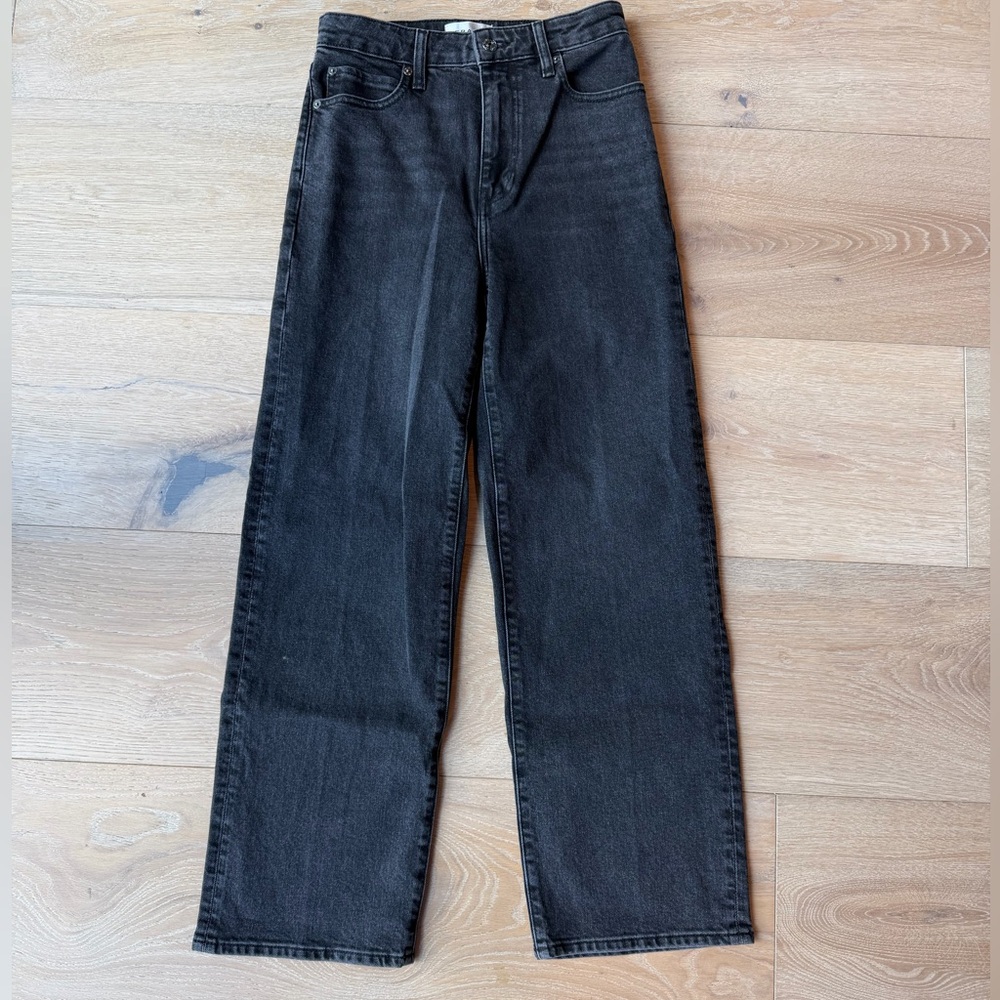 Frame Denim Super high waist wide leg ankle Jeans